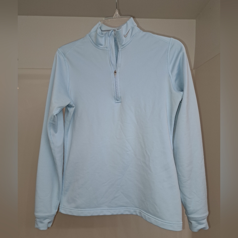 Nike Light Blue Dri-FIT Pullover